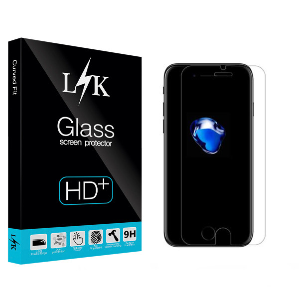 محافظ صفحه نمایش ال کی مدل +HD مناسب برای گوشی موبایل اپل iPhone 7G - با بهترین کیفیت