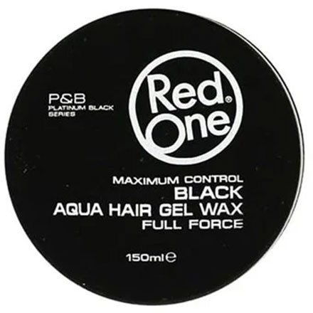 ژل واکس مو مشکی ردوان Red One Black Aqua Hair Gel Wax 150Ml