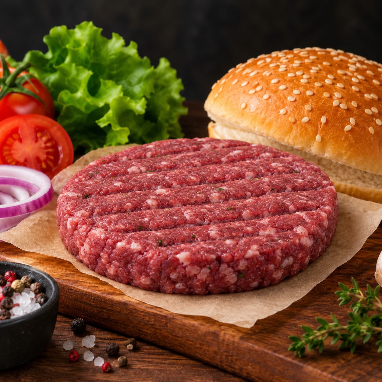 برگر گوشت