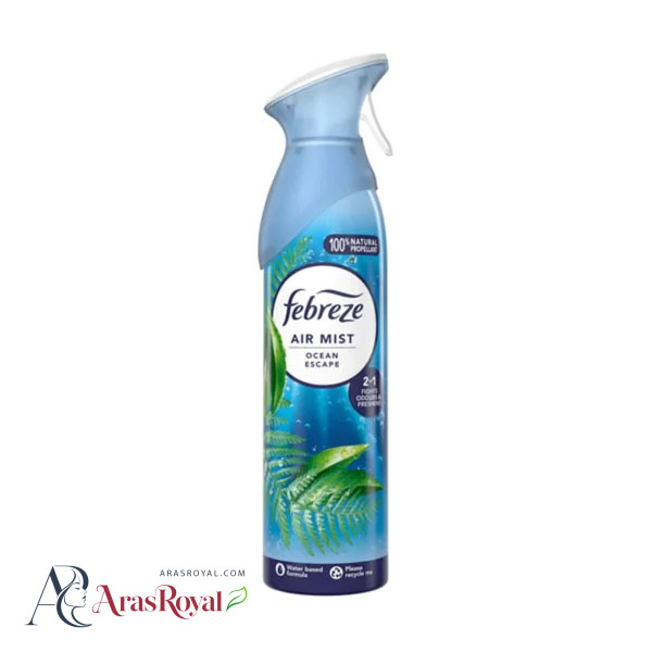 اسپری خوشبو کننده هوا فبرز Febreze مدل اوشن اسکیپ حجم 185 میل