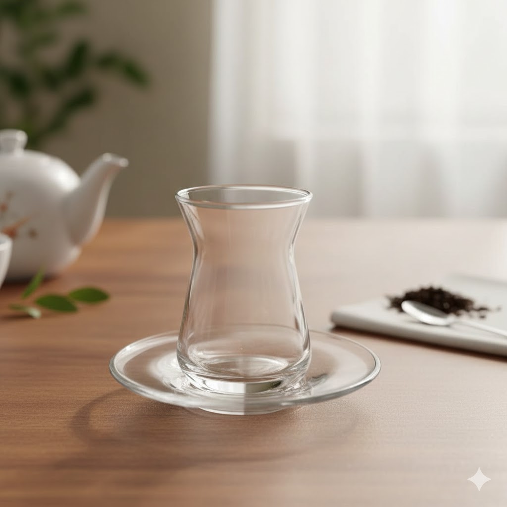 استکان نعلبکی آیرام ترک 96354