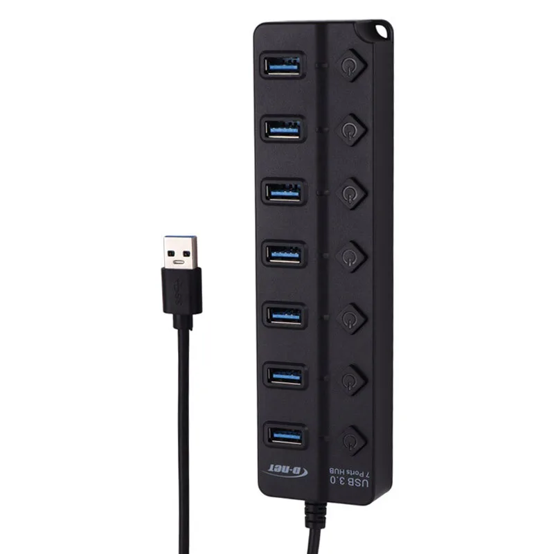 هاب 7 پورت USB 3.0 دی نت DT-480