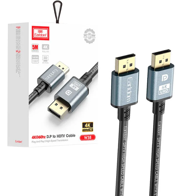 کابل Display 4K ارلدام ET-W38 طول 5 متر
