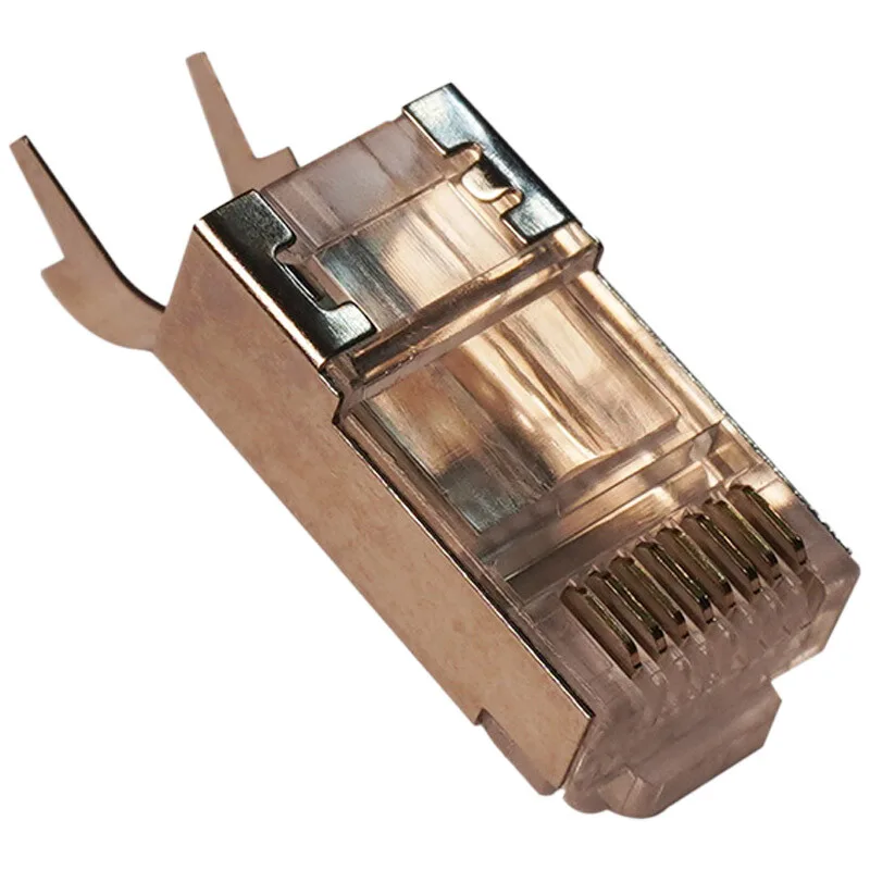 سوکت شبکه K-net K-N107 RJ45 Cat6A SFTP بسته 50 عددی