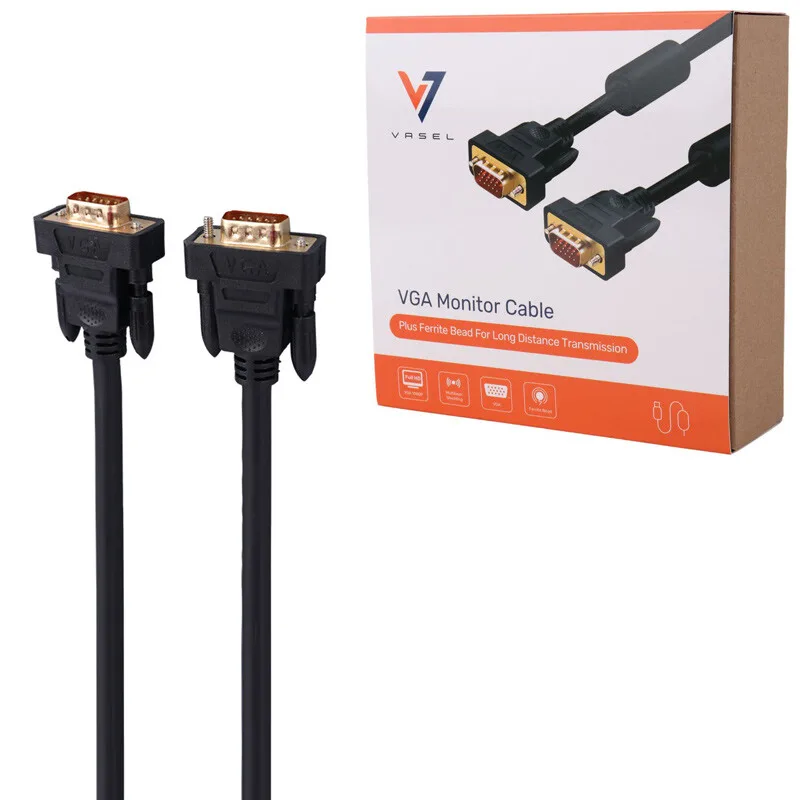 کابل VGA واصل Vasel طول 1.5 متر