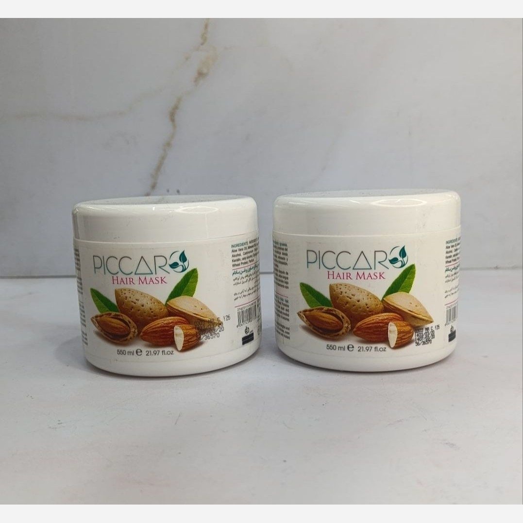 ماسک موی کاسهای روغن بادام پیکارو