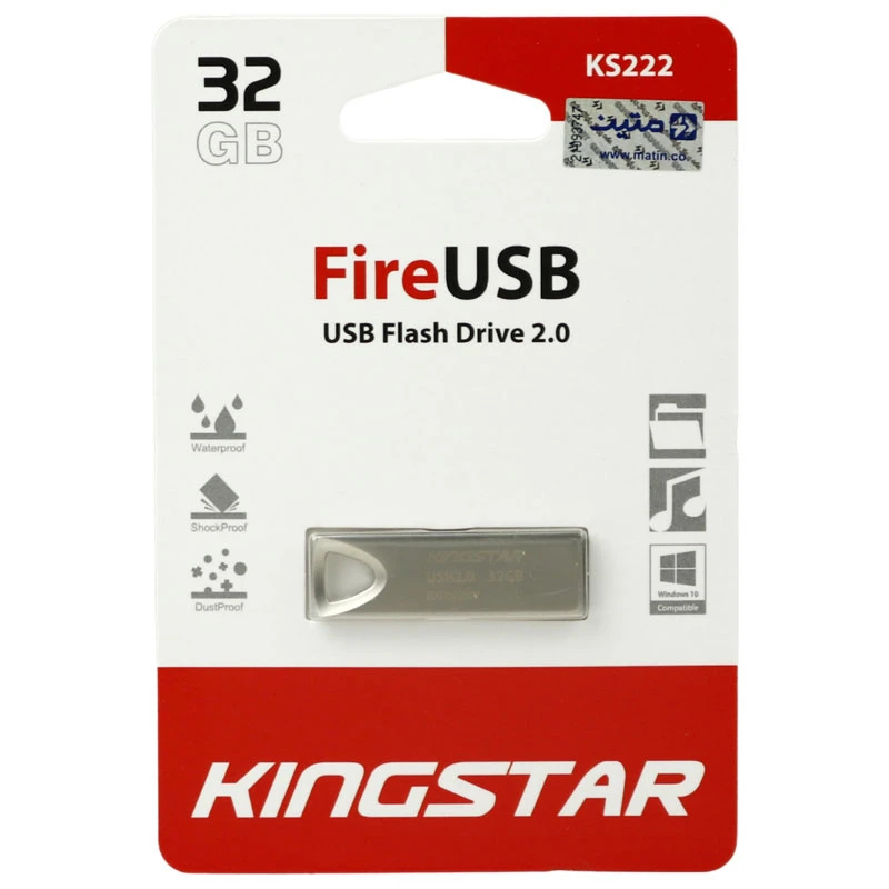 فلش 32 گیگ کینگ استار KingStar Fire KS222جدید