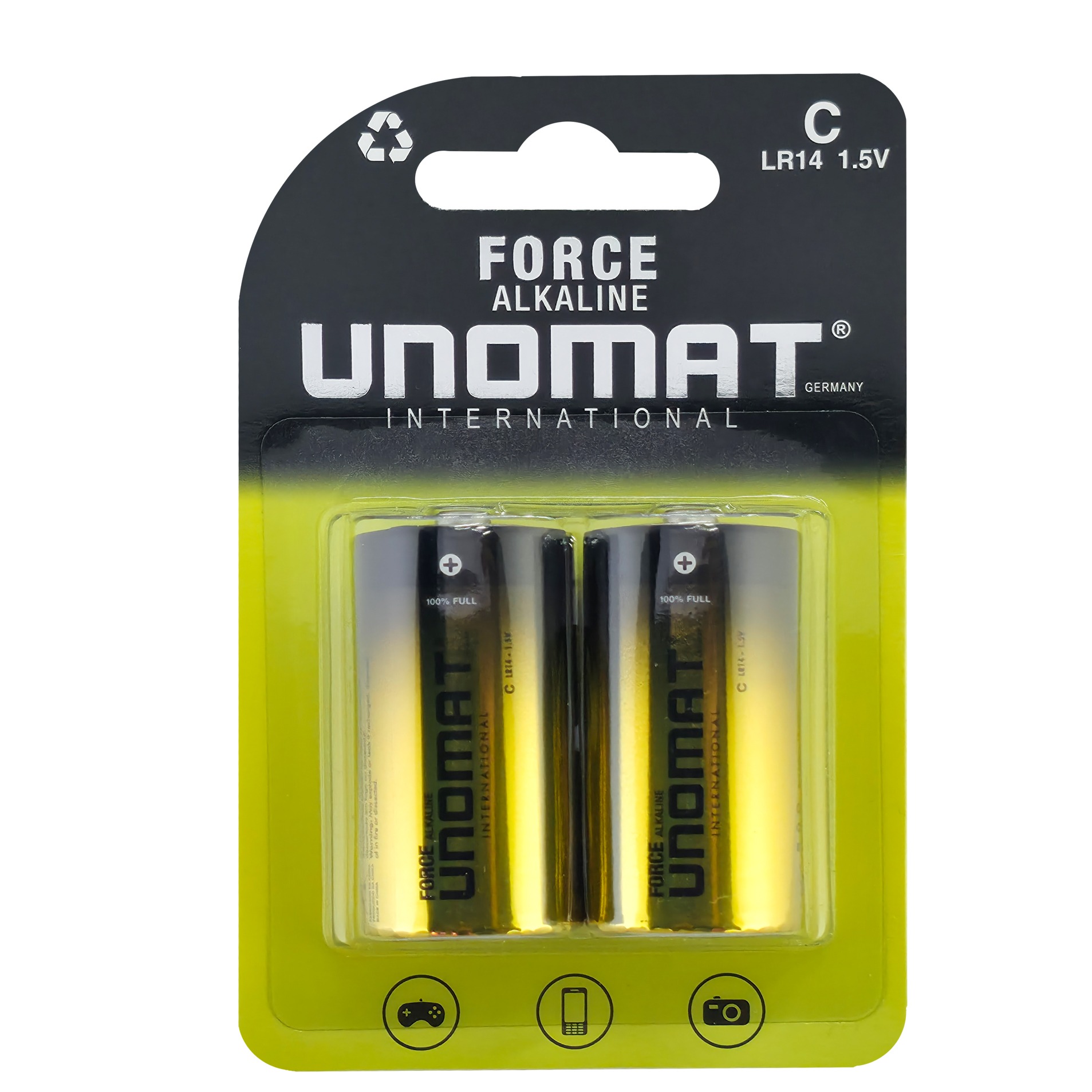 باتری یونومات مدل FORCE ALKALINE