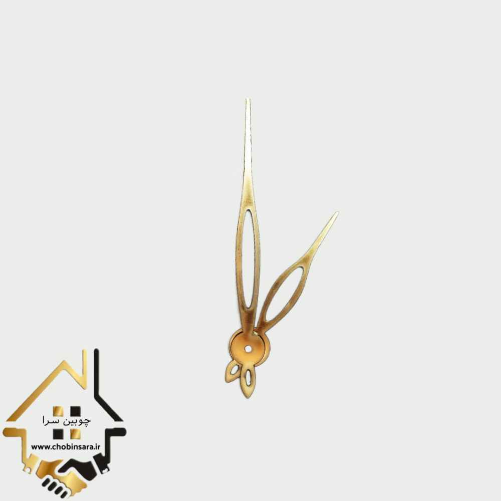 عقربه طلایی ساعت دیواری مدل مولتی LF