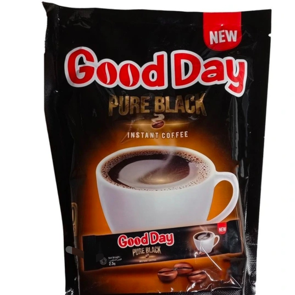 قهوه فوری گوددی GoodDay PURE BLACK