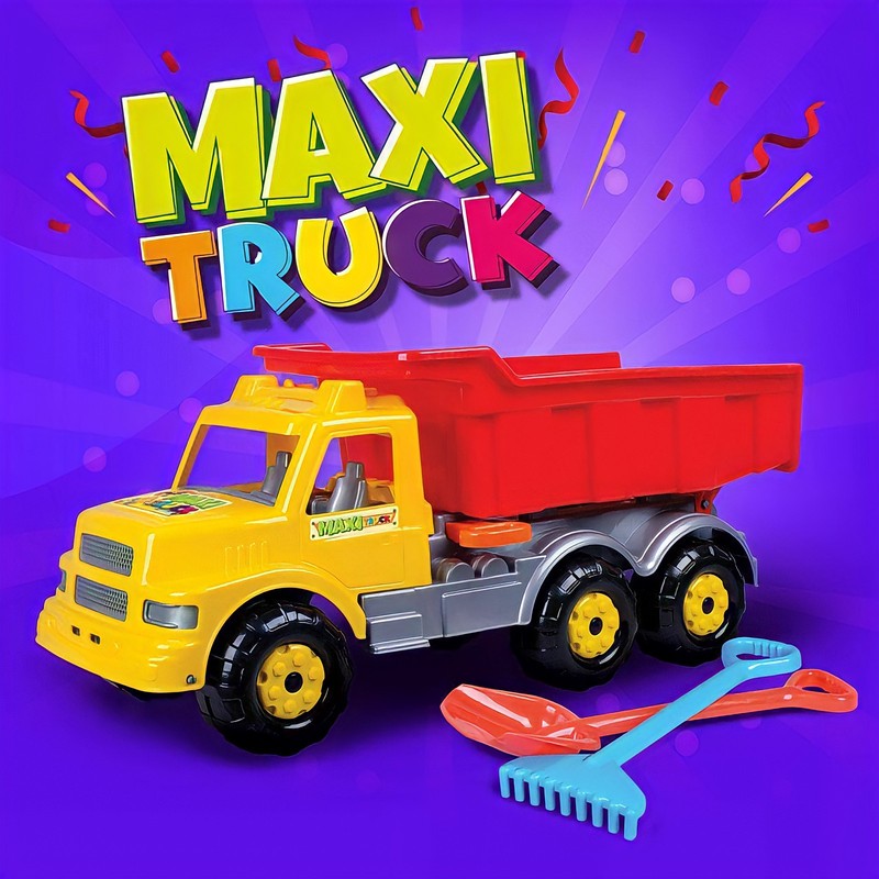 ماشین بازی طرح کامیون مدل Maxi truck