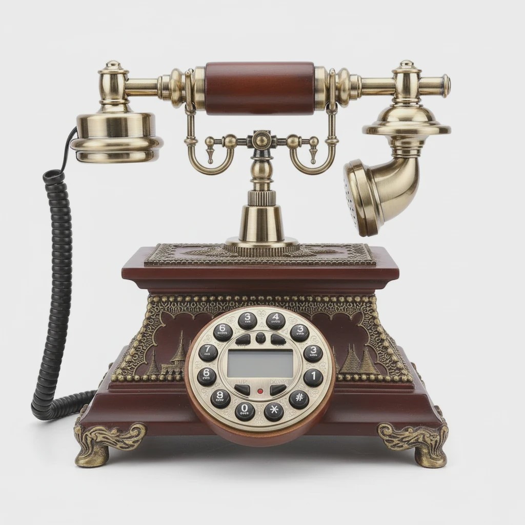 تلفن رومیزی کلاسیک کد 03