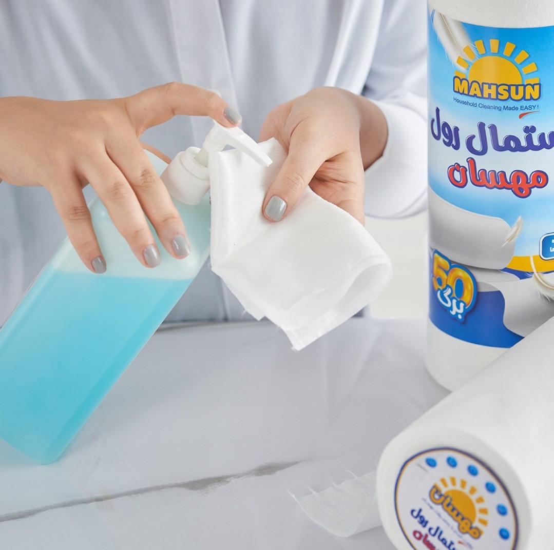 دستمال رول 50 برگ مهسان قابل شستشو و استفاده مجدد