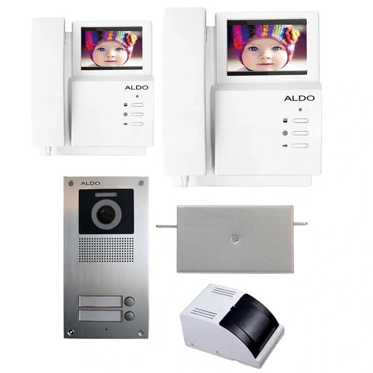 دربازکن تصویری آلدو مدل AL-NUCDxAL-4122white
