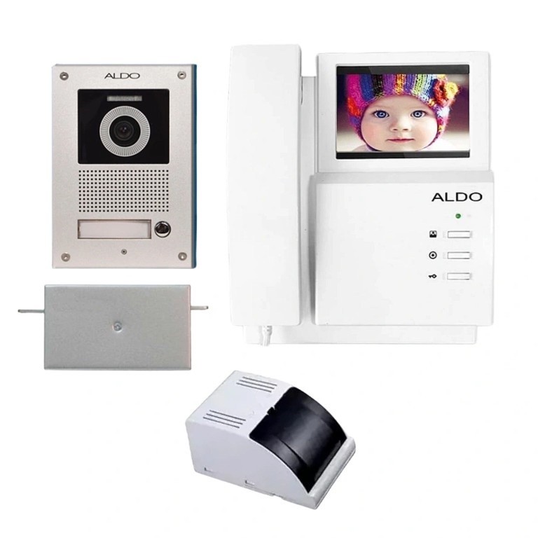دربازکن تصویری آلدو مدل AL-4UCMxAL-4121white