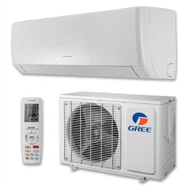 کولر گازی اسپلیت دیواری 24000 اینورتر گری مدل GWH 24H1