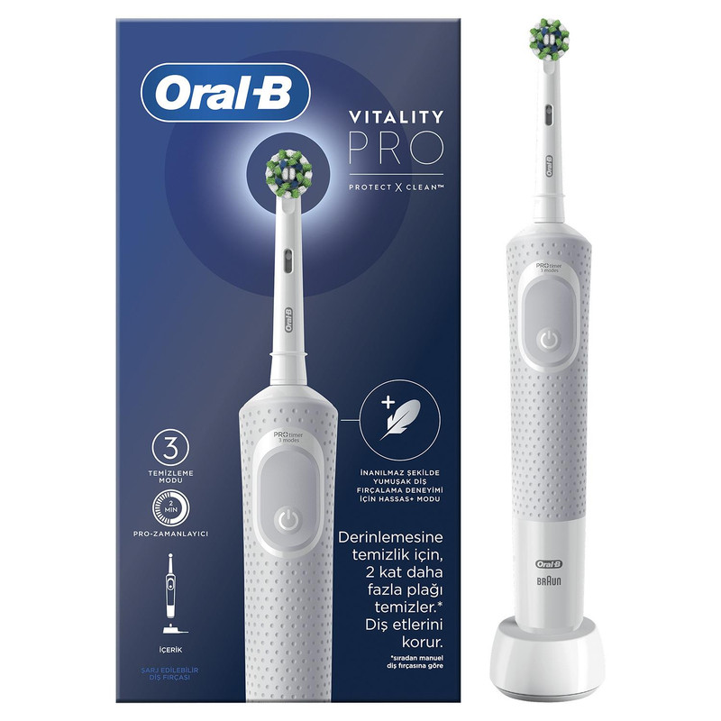 مسواک برقی اورال-بی مدل Vitality Pro Protect X Cleanجدید