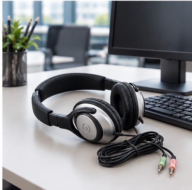 هدست کامپیوتر ویژن Vision مدل SV-512MV Hi-Fi با میکروفونجدید
