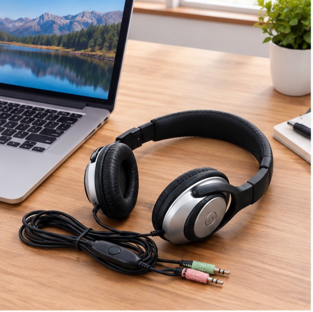 هدست کامپیوتر ویژن Vision مدل SV-512MV Hi-Fi با میکروفونجدید
