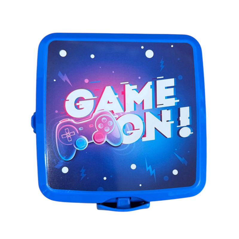 ظرف غذای کودک هوبی لایف مدل Premium طرح Game on کد 021175جدید