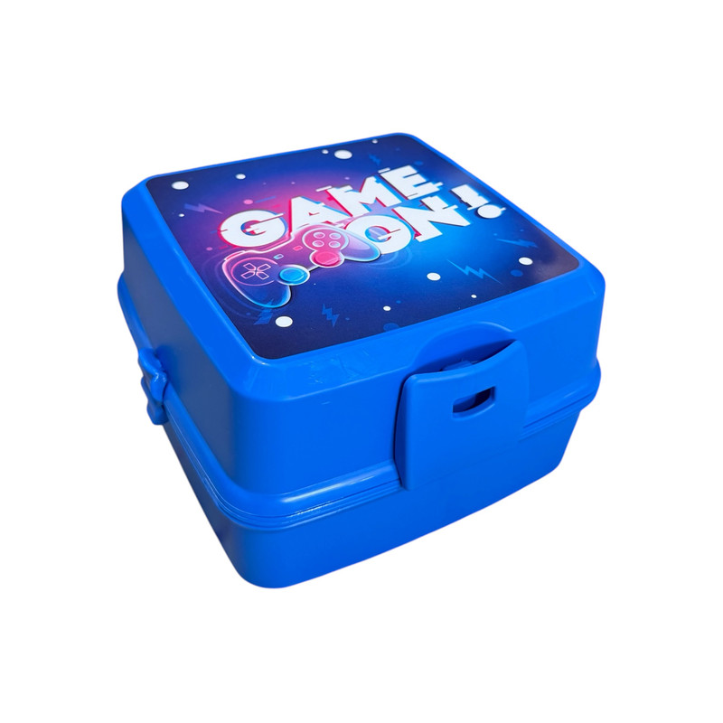ظرف غذای کودک هوبی لایف مدل Premium طرح Game on کد 021175جدید