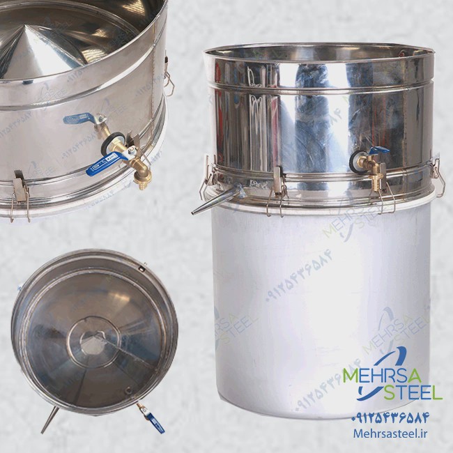 دستگاه تقطیر گلاب گیر 50 لیتری استیل مدل TS-G50L