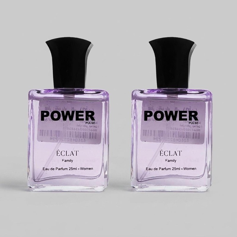 عطر جیبی زنانه پاور پالس مدل Eclat حجم 25 میلی لیتر بسته 2 عددی