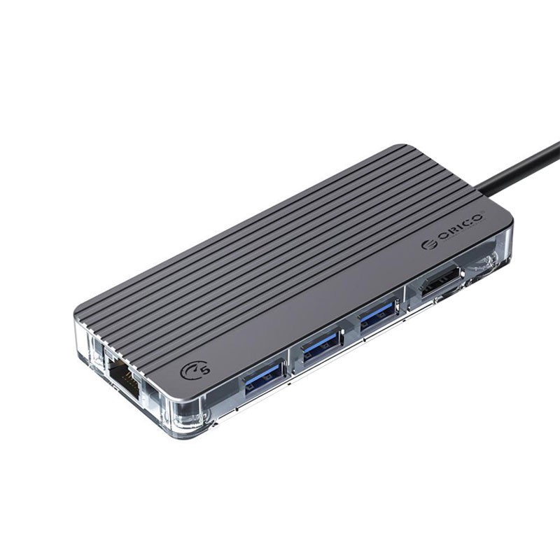 هاب 6 پورت USB-C اوریکو مدل WB-6RJ-V1