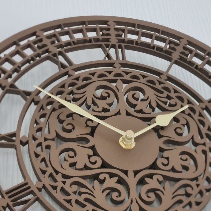 ساعت دیواری کلاسیک بی صدا H631جدید