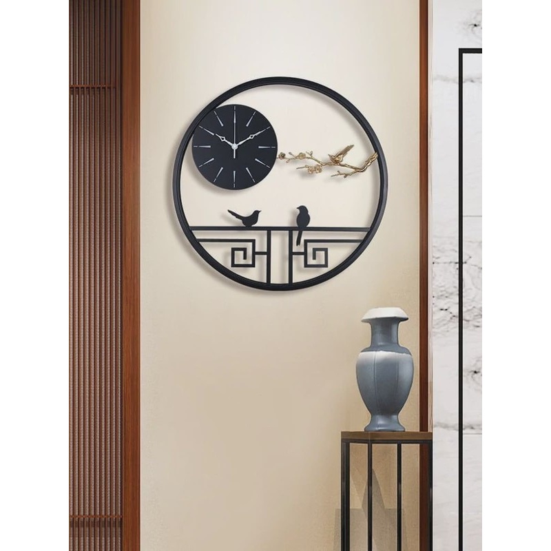 ساعت دیواری H310 مدرن فلزی مینیمال پرندهجدید