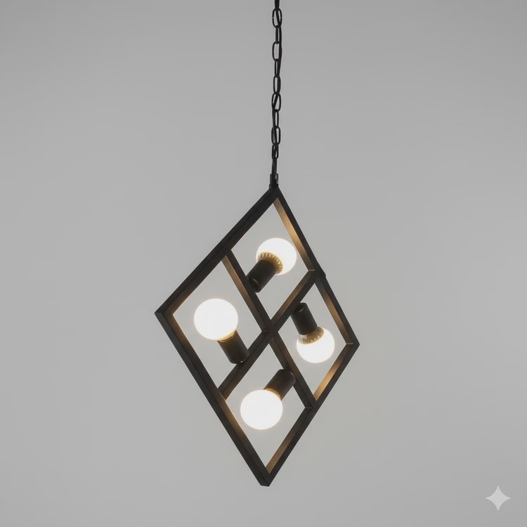 اویز مدرن فلزی A113