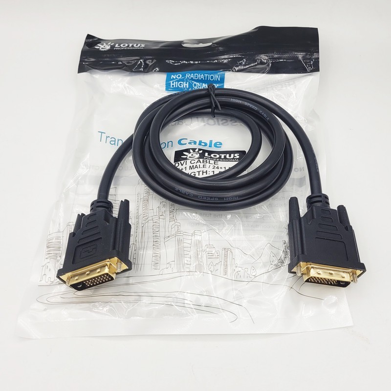 کابل DVI لوتوس مدل HIGH-SPEED طول 1.5 متر