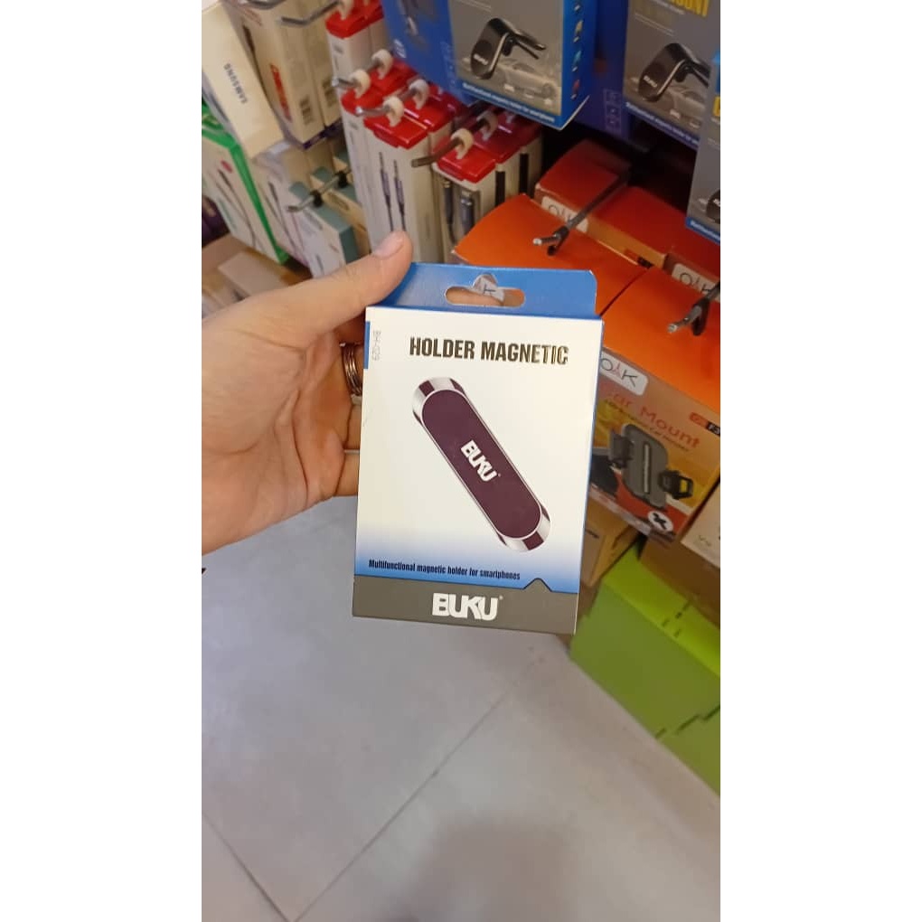 هولدر گوشی موبایل مگنتی BUKU مدل BH-029 - مشکی کد 140133جدید