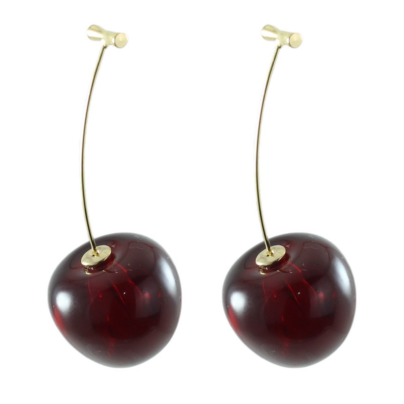 گوشواره زنانه مدل گیلاس کد AAC-166