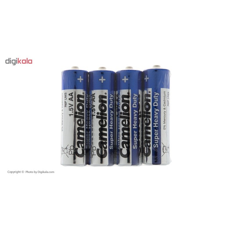 باتری قلمی کملیون مدل R6P- SP4BS بسته 20 عددی