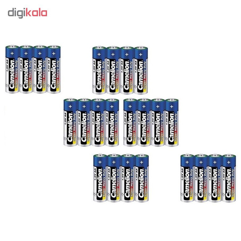 باتری قلمی کملیون مدل Super Heavy Duty بسته 24 عددی
