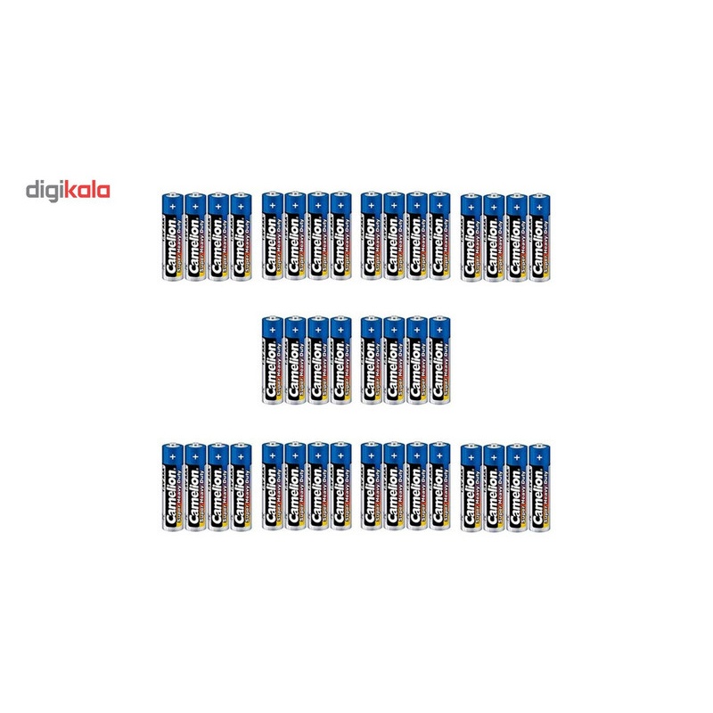 باتری نیم قلمی کملیون مدل Super Heavy Duty بسته 40 عددی