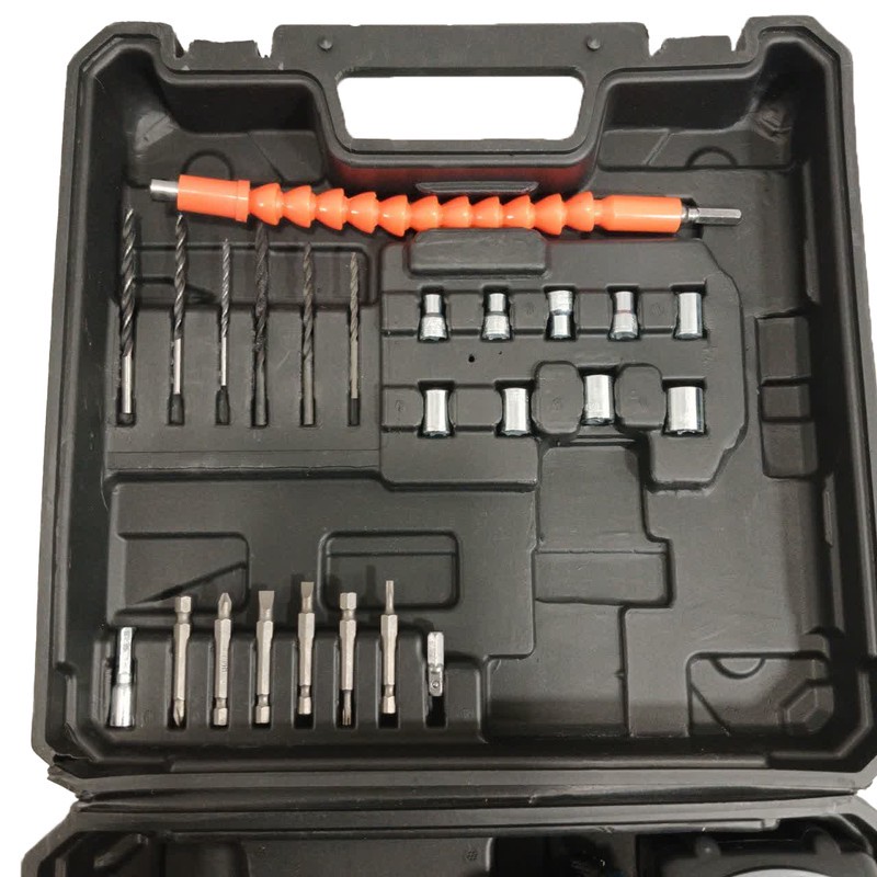 پیچ گوشتی شارژی باس مدل -brushless مجموعه 29 عددی پس کرایه