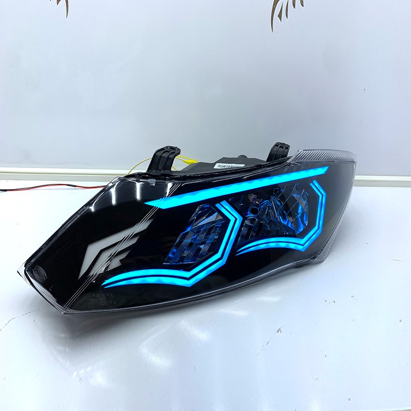 چراغ جلو خودرو گروه پژوهش صنعت مدرن مدل Transformed-Ice مناسب برای ساینا و کوئیک بسته دو عددی