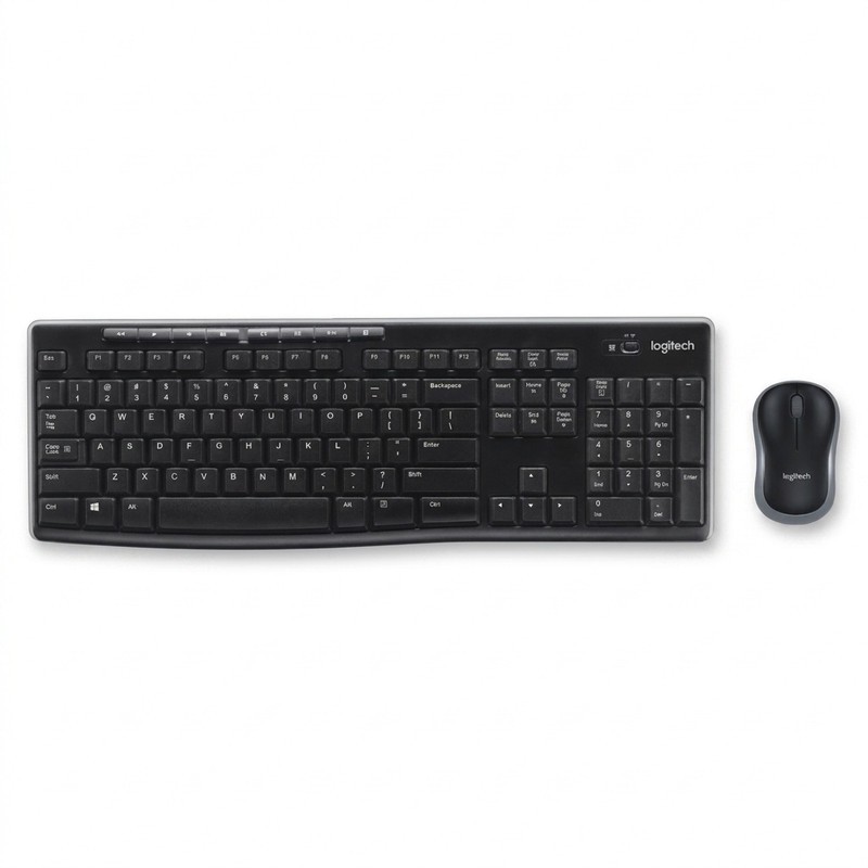 کیبورد و ماوس بیسیم لاجیتک مدل MK270مدل 1