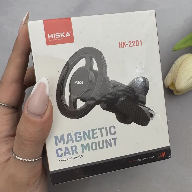 هولدر گوشی موبایل مگنتی HISKA مدل HK-2201 - مشکی کد Z45-140452