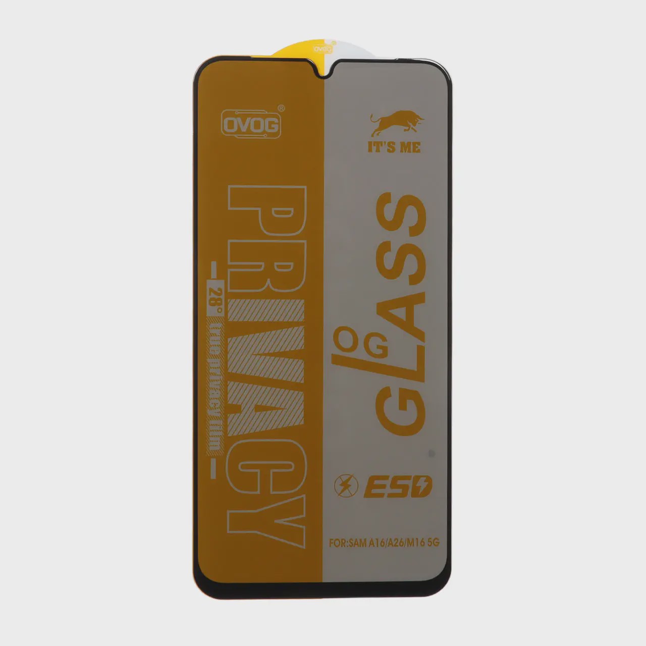 گلس گوشی Galaxy A16 - A26 - M16 5G سامسونگ شیشه ای OG GLASS OVOG مدل پرایوسی Privacy سری ESD اورجینال کد G228-96977