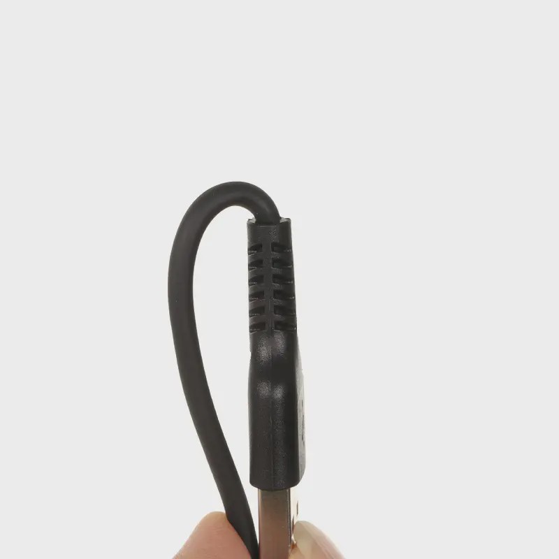 کابل شارژ فست آیفون DENMEN مدل D42L رنگ مشکی کد 30616