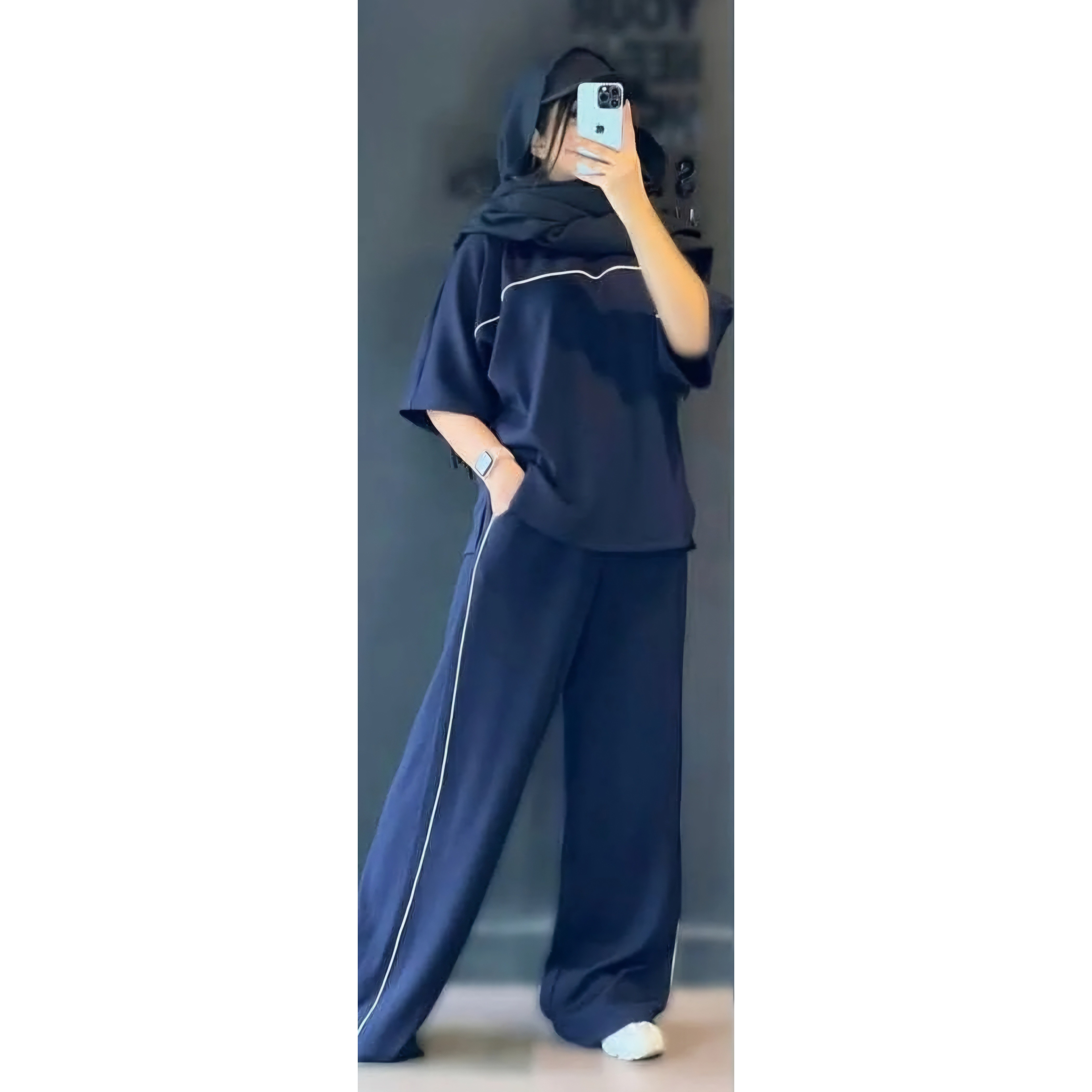 ست تیشرت شلوار کبریتی مغزی دوزیجدید