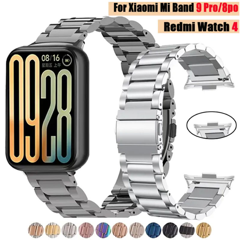بند مسیر مدل 3Bead مناسب برای ساعت هوشمند شیائومی Redmi Watch 4 5 6 47mmجدید