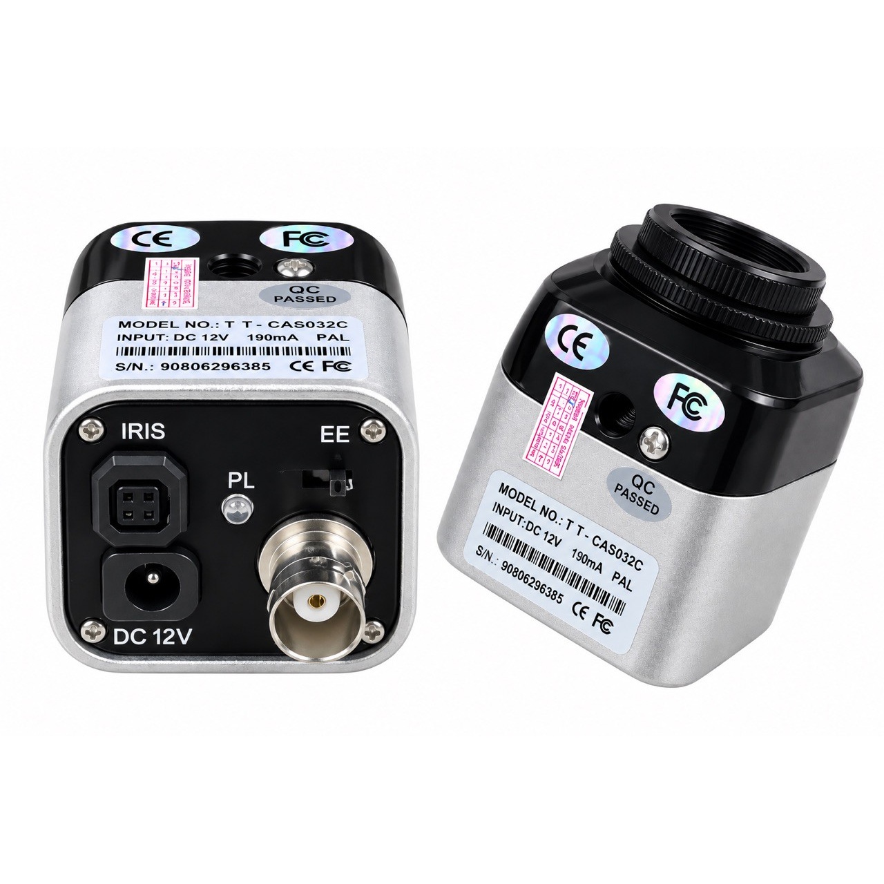 دوربین مداربسته صنعتی Box مدل TT-CAS032C آنالوگ PAL خروجی BNC و Auto Irisجدید