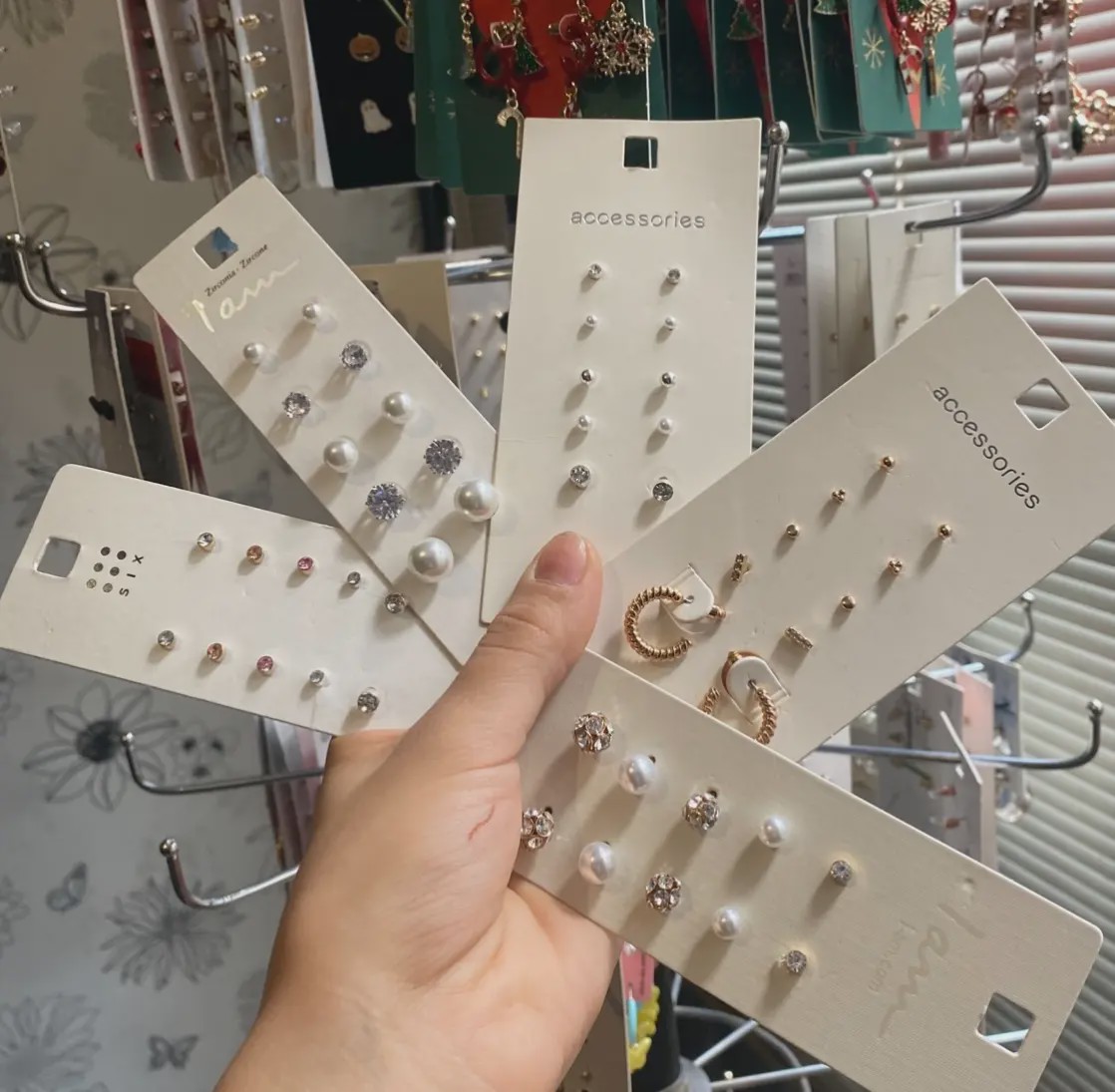 پک گوشواره پنج عددی