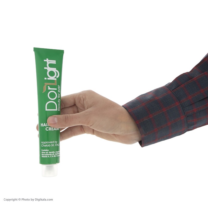 رنگ مو دورلایت شماره 6.2 حجم 100 میلی لیتر رنگ دودی تیره