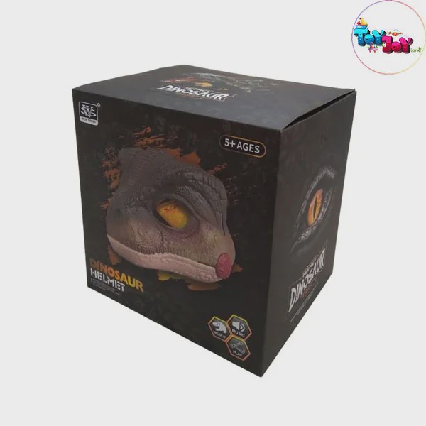 ماسک دایناسور تیرکس چراغ دار و صوتی با فک متحرک کد 5502