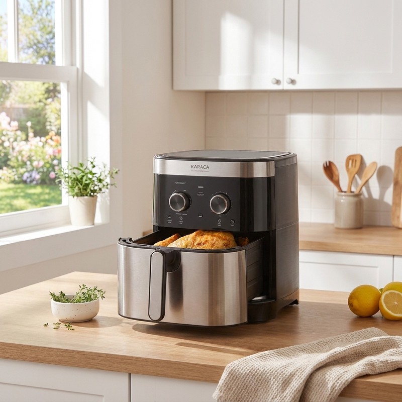 سرخکن 9 لیتر کاراجا مدل Karaca Gourmet Air frayer 9L